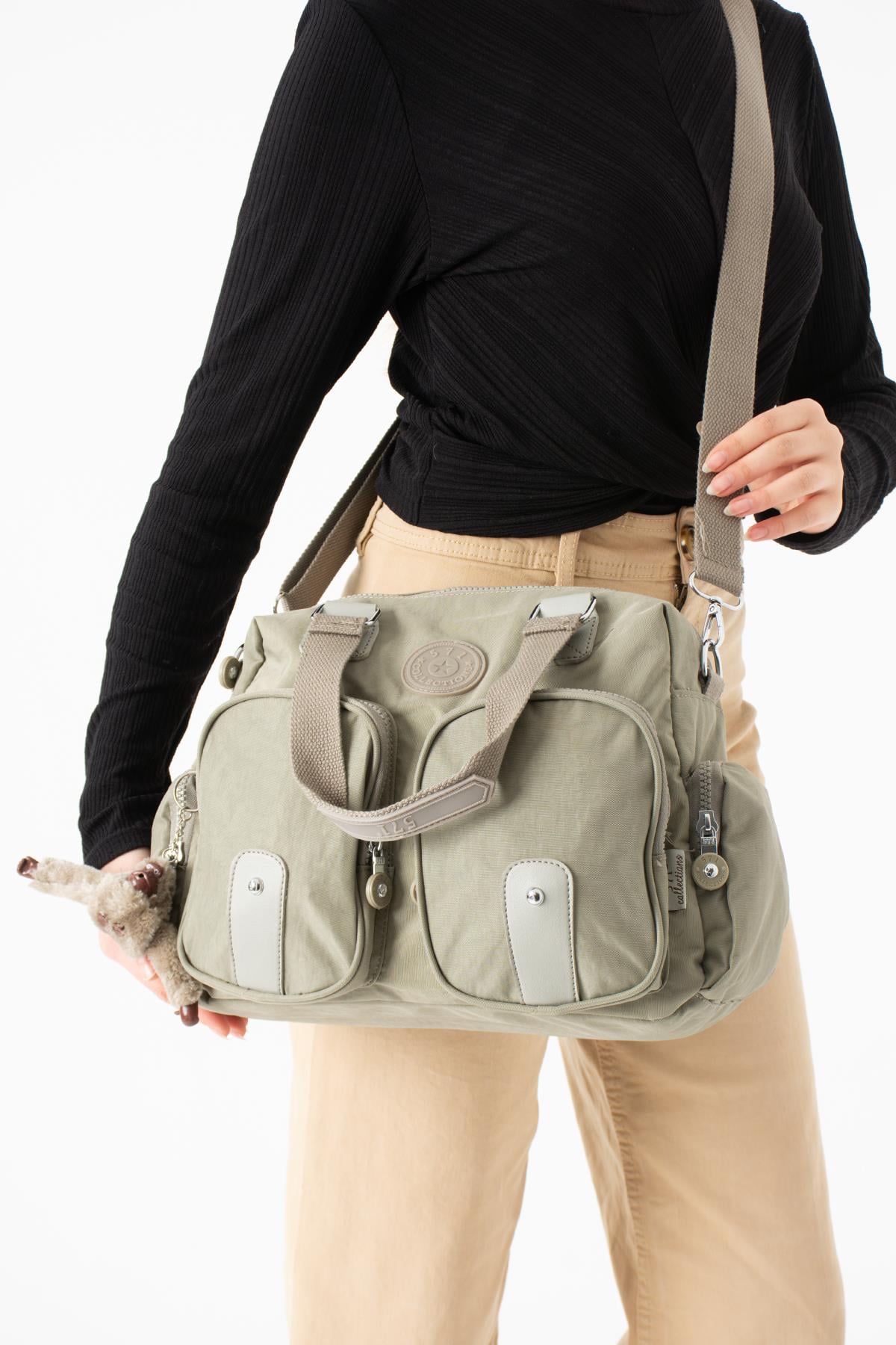 571-14-5KUltra Hafif Su Geçirmez, Omuz Çantası Vizon Model:(571-14-5K)