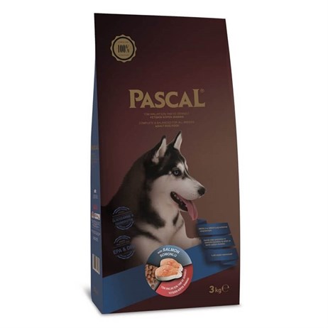 Pascal Somonlu Yetişkin Köpek Maması 3 kg