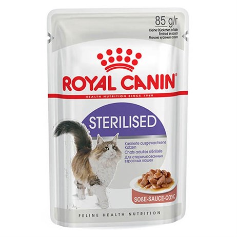 Royal Canin Sterilised Gravy Pouch Kedi Maması 85 Gr