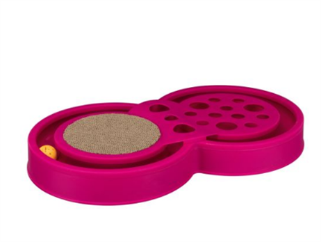 Trixie Kedi Tırmalama ve Oyuncak 60x33cm Pembe