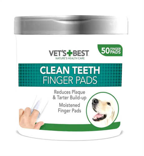 Vet's Pet Köpek Diş Temizleme Parmak Pedi 50'li