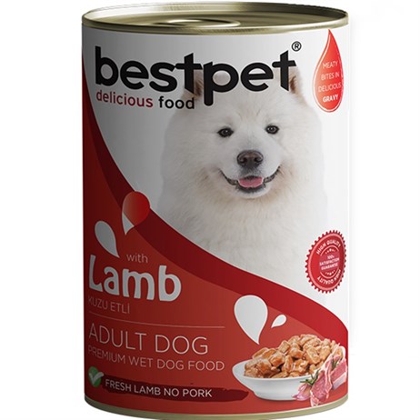 Bestpet Kuzulu Gravy Yetişkin Köpek Konservesi 400 Gr