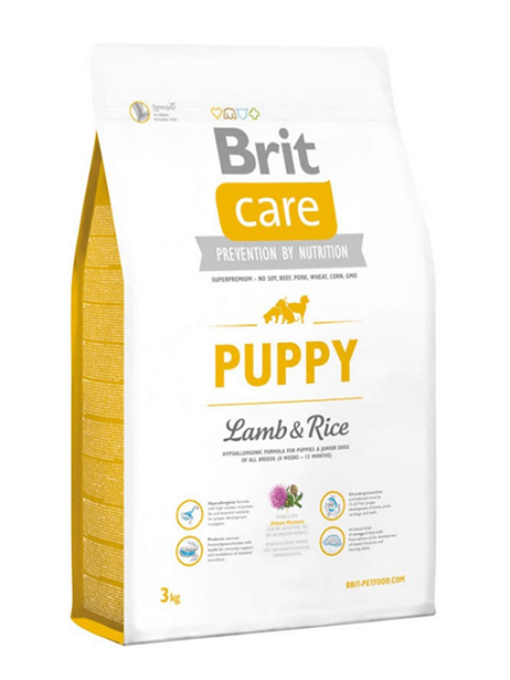 Brit Care Puppy Kuzulu Ve Pirinçli Yavru Köpek Maması 3 Kg