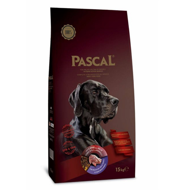 Pascal Kuzu Etli Köpek Maması 15 Kg