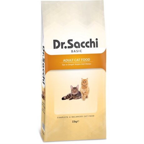 Dr.Sacchi Basic Chicken Yetişkin Kedi Maması 15 kg