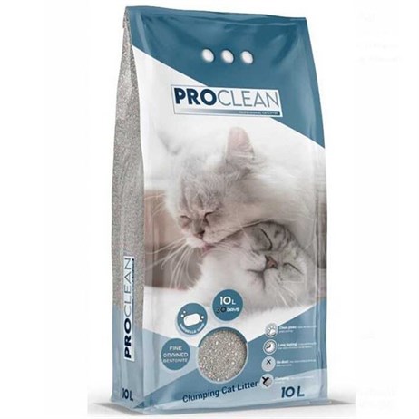 ProClean İnce Taneli Marsilya Sabunlu Süper Topaklanan Kedi Kumu 10 Litre