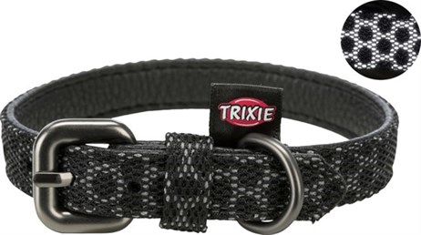 Trixie Köpek Boyun Tasması Reflektörlü XS-S 22-30cm 15mm Siyah