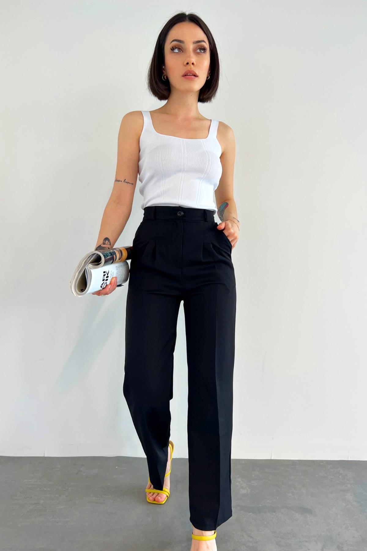 Üç Fitilli Askılı Atlet