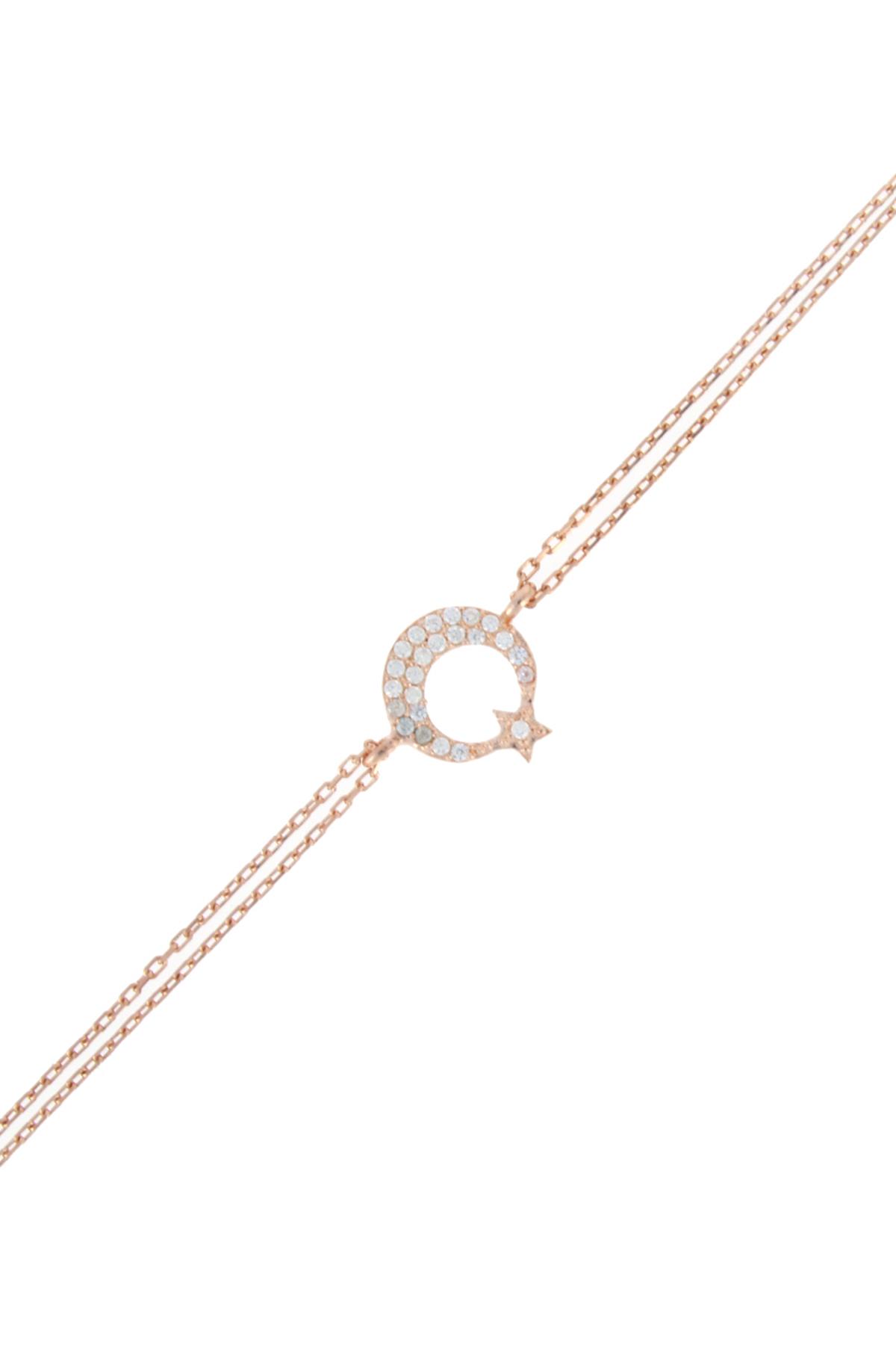 925 Ayar Gümüş Ay Yıldız Bileklik