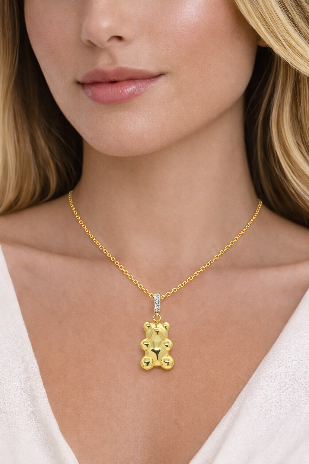 Cute Teddy Bear  UcuNecklace