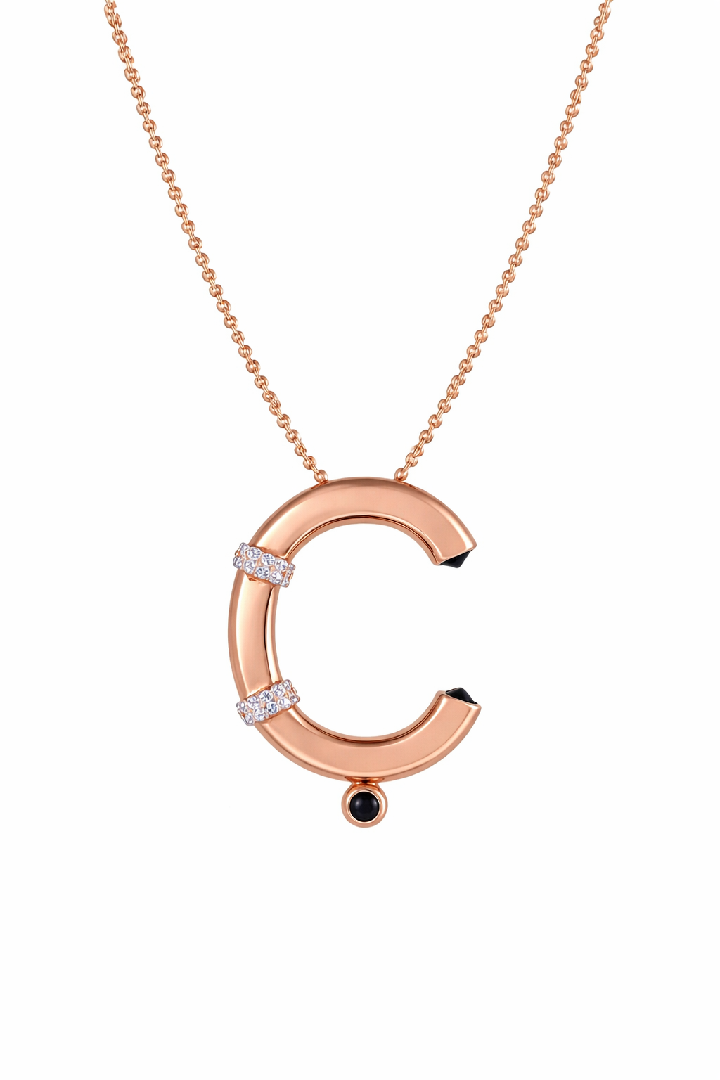 Letter Ç Elegance Necklace