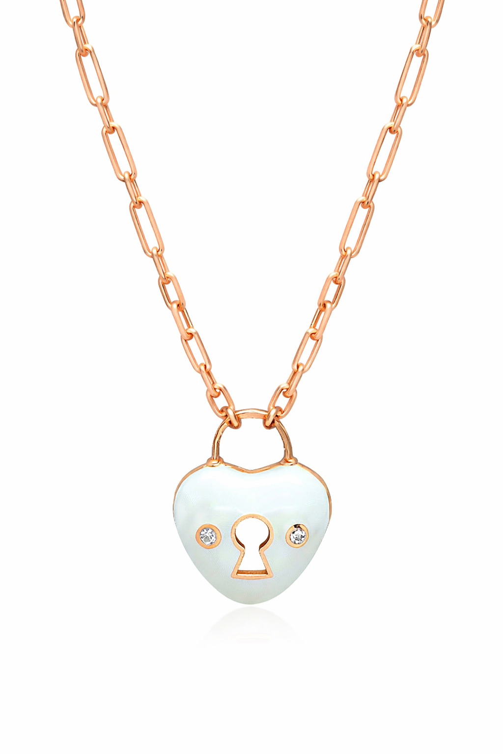 Keyless Heart Necklace
