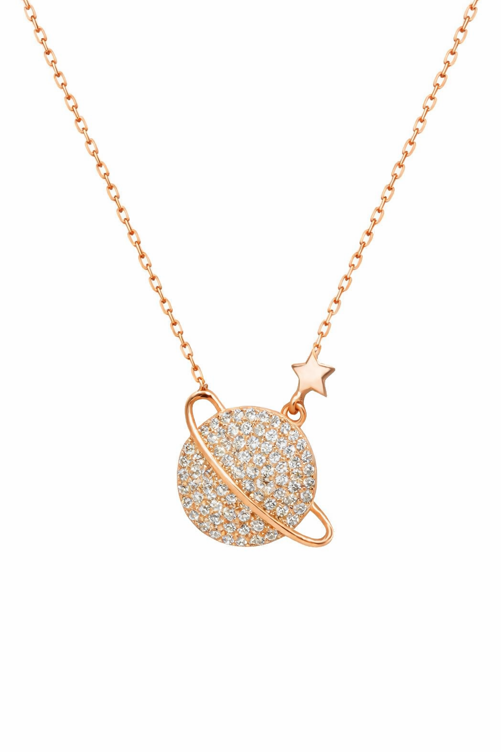 Saturn Grace Necklace