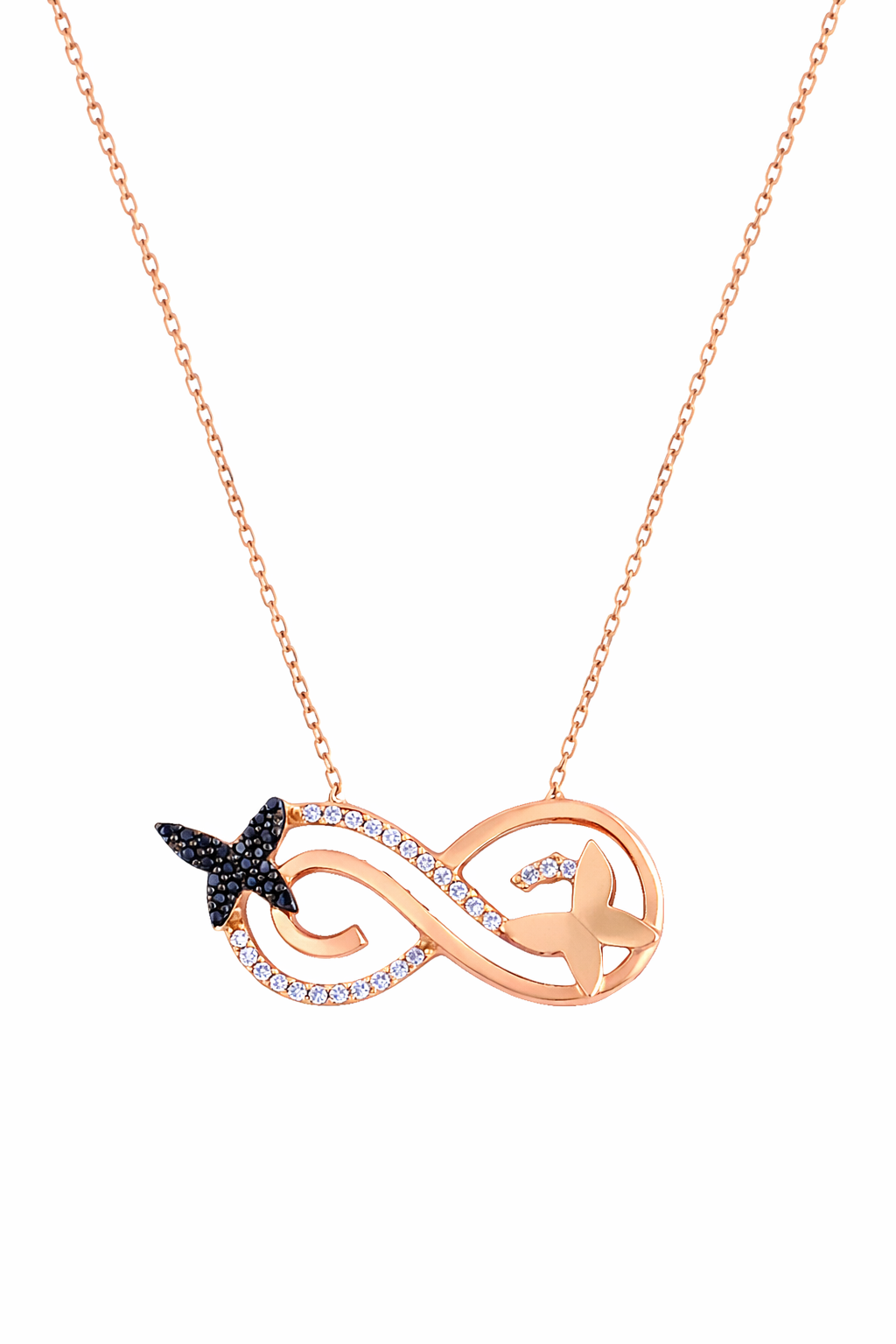infinity Wings Necklace