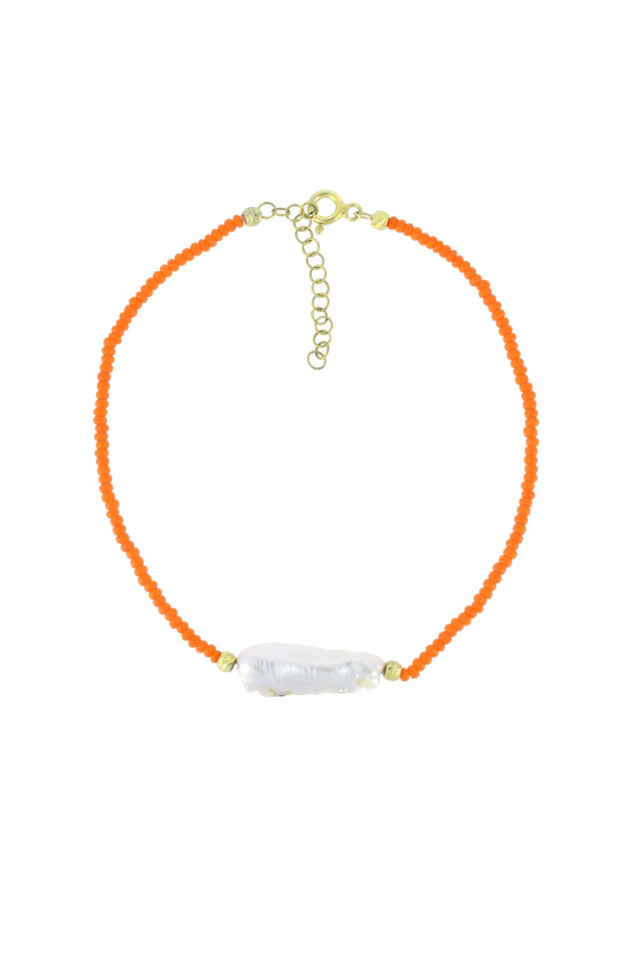 925 Ayar Gümüş İnci Detay Boncuk Bileklik