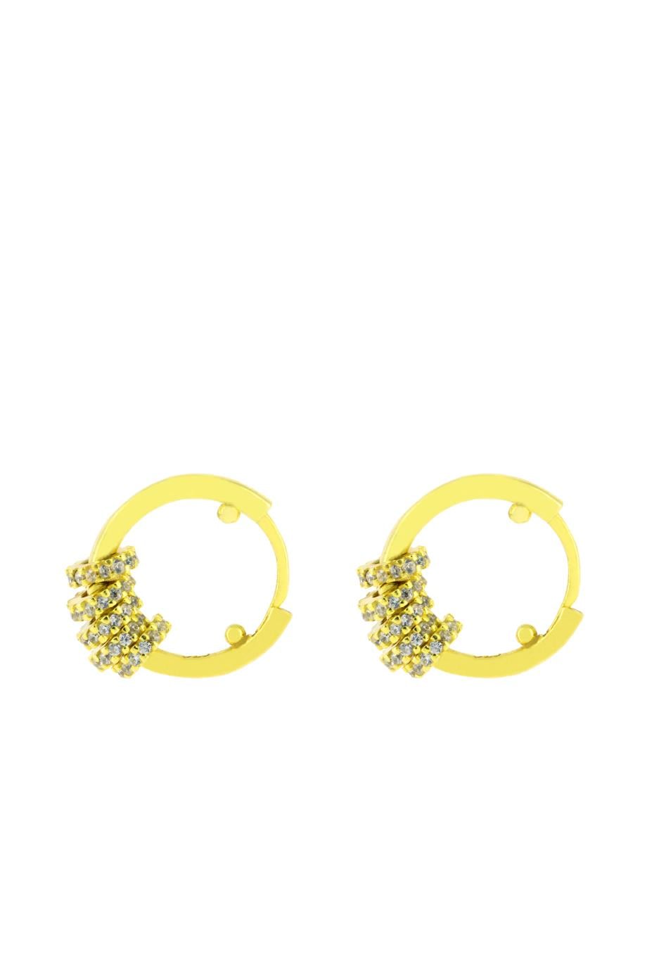 Handcuffed Love Earring