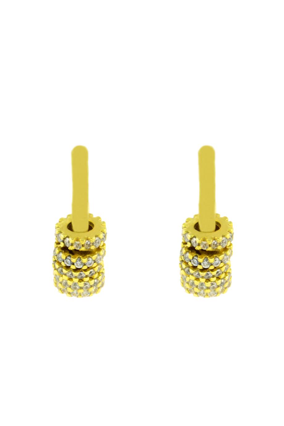 Handcuffed Love Earring