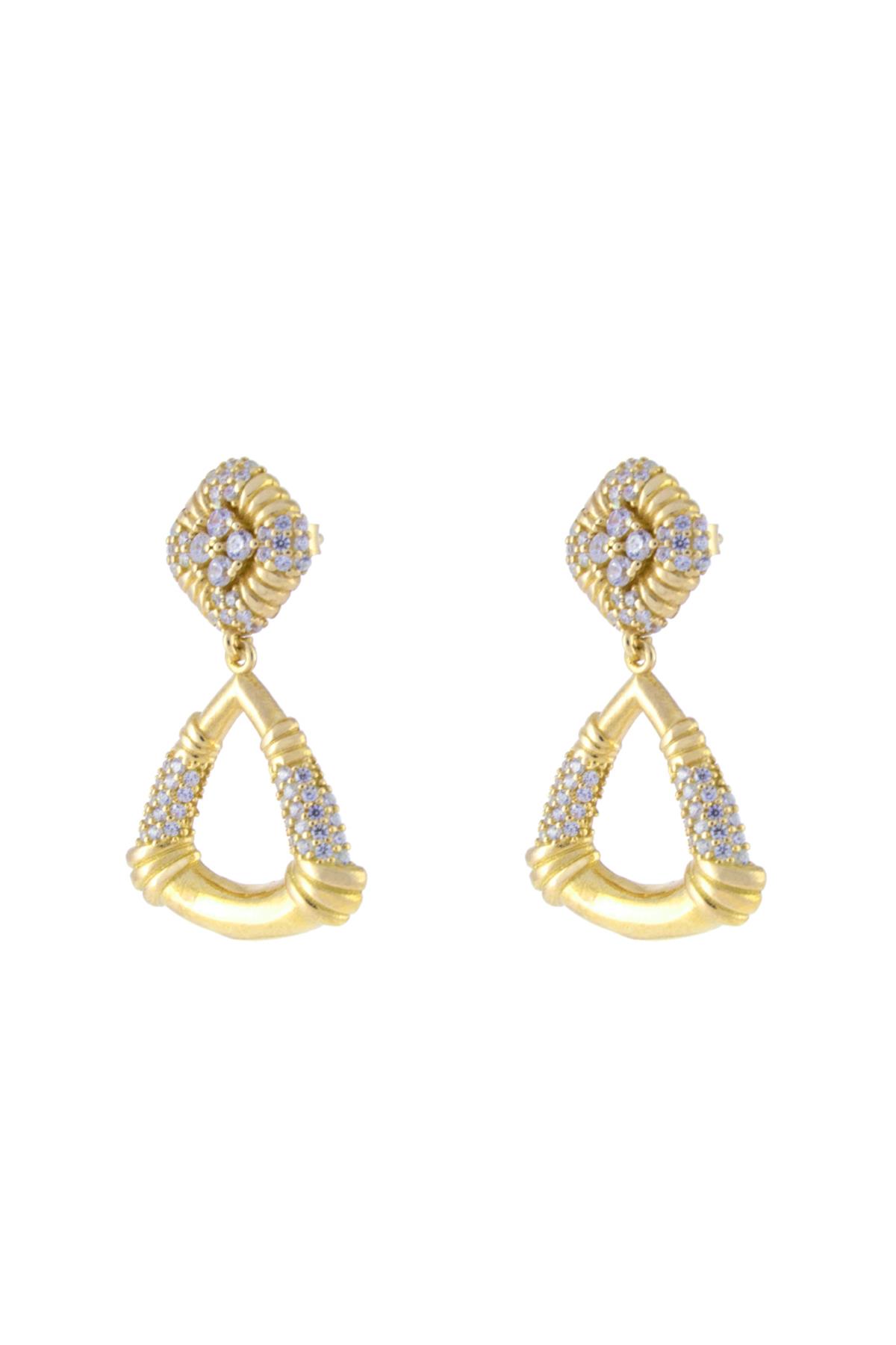 Shimmering Design Earring