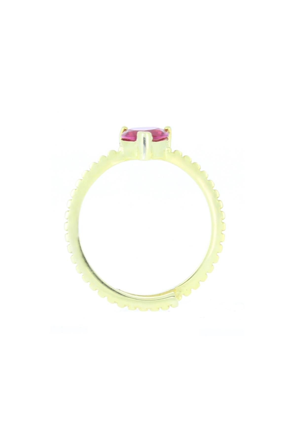 Red Fruit Of The Heart Ring