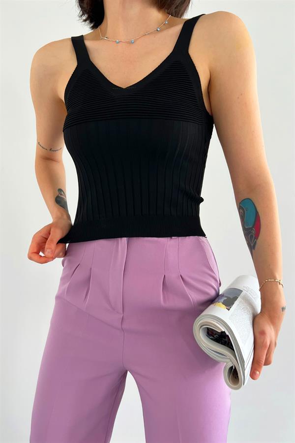 Gofralı Triko Atlet