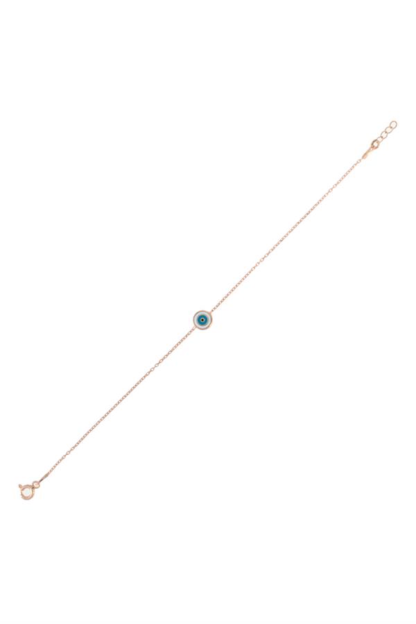 925 Ayar Gümüş Küçük Nazar Boncuk Bileklik