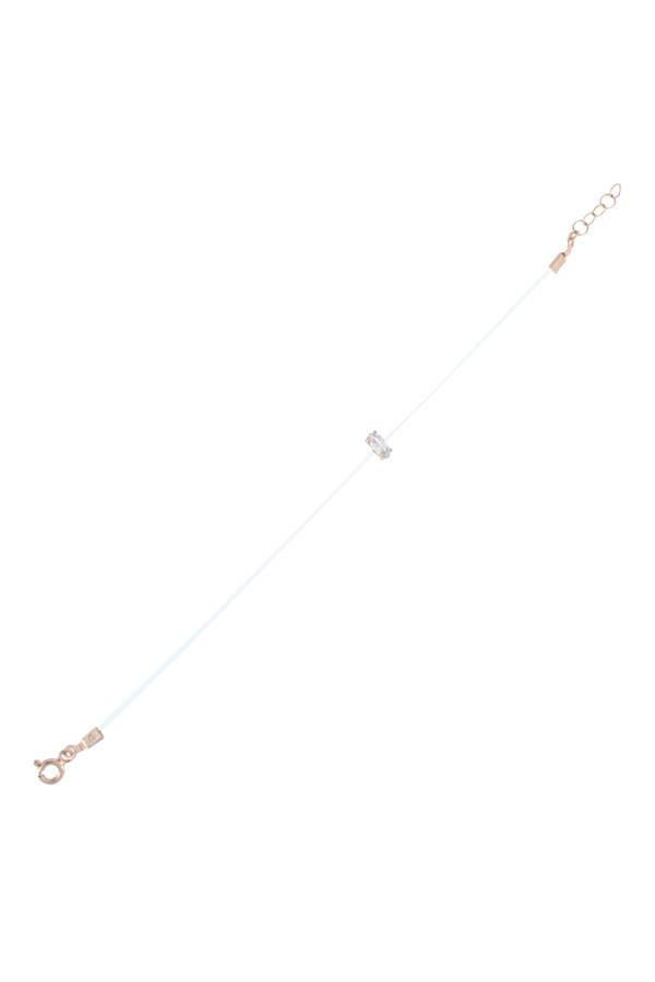 925 Ayar Gümüş Markiz Kesim Hayalet Bileklik