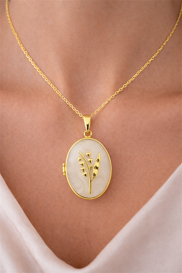 Açılabilir Özel Tasarım Çelik Kolye Ucu