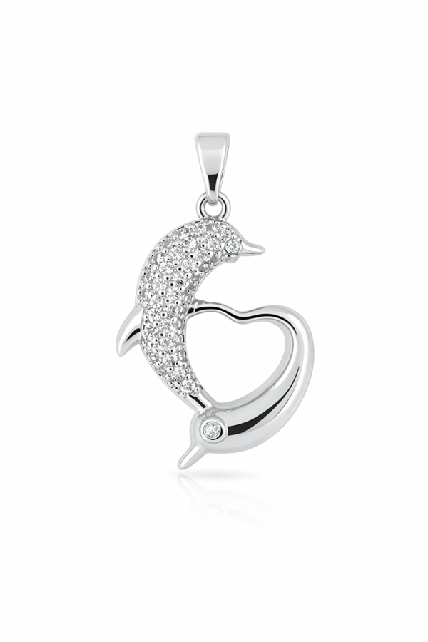 Yunus Tasarımlı Çelik Kolye Ucu