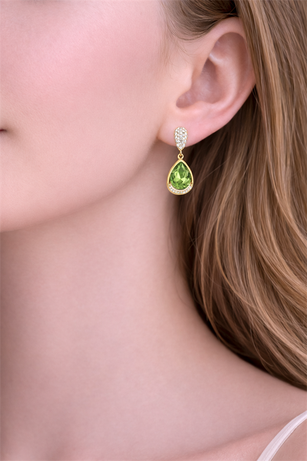 Damla Tasarım Çelik Küpe