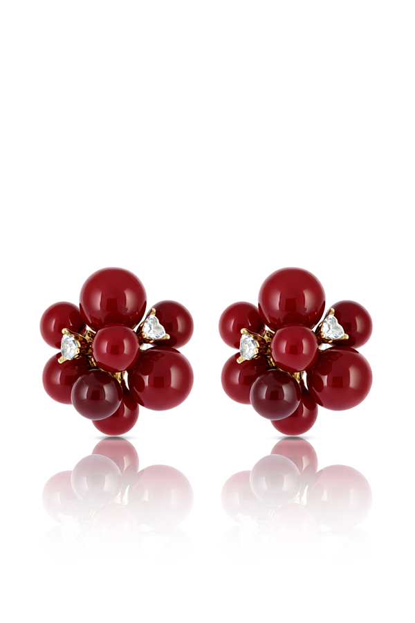 Meyve Tasarım Çelik Küpe