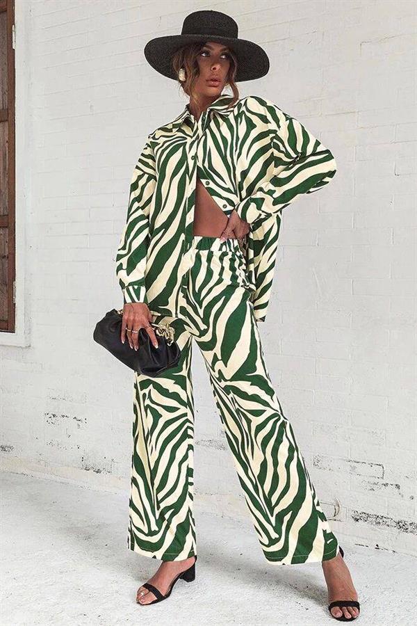 Sandy Dijital Baskılı İkili Takım