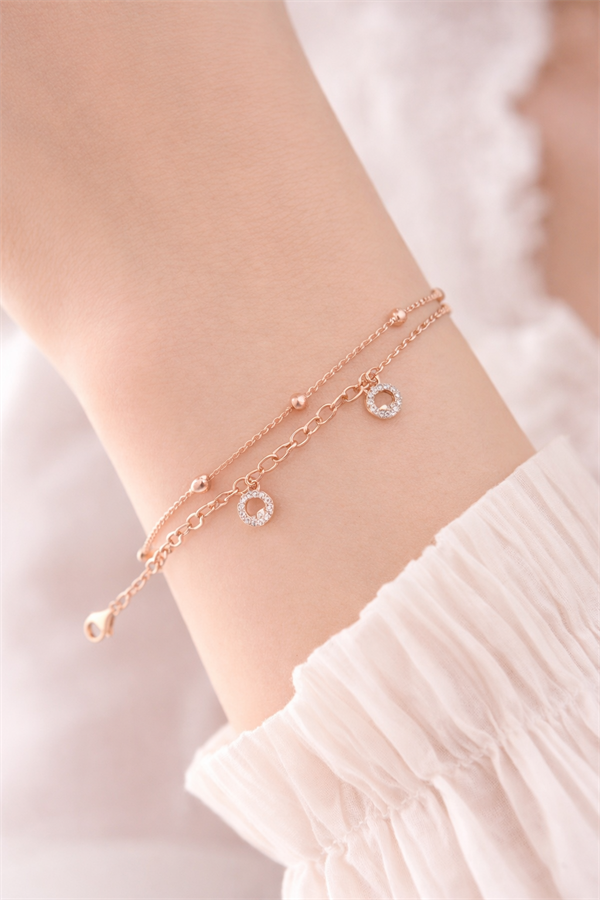 925 Ayar Gümüş Çoklu Şans Bileklik 