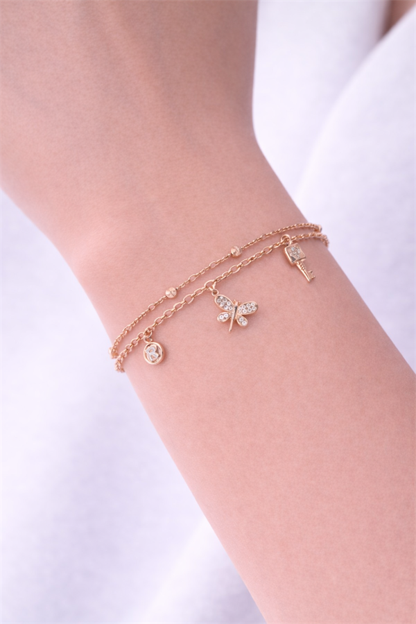 925 Ayar Gümüş Yusufçuk Detay Bileklik 