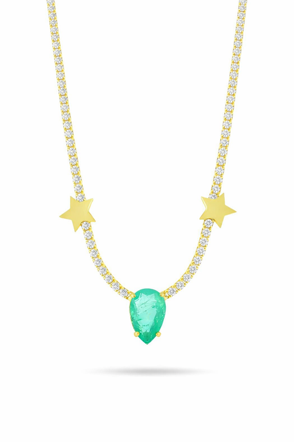 Aquarius Heart Necklace