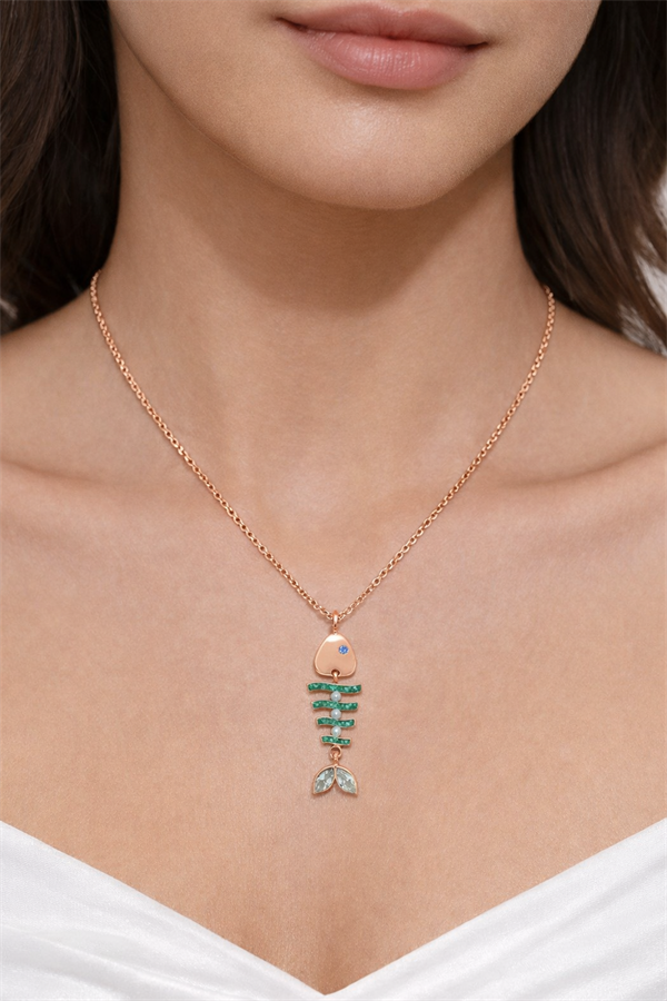 İnjured Fish Necklace