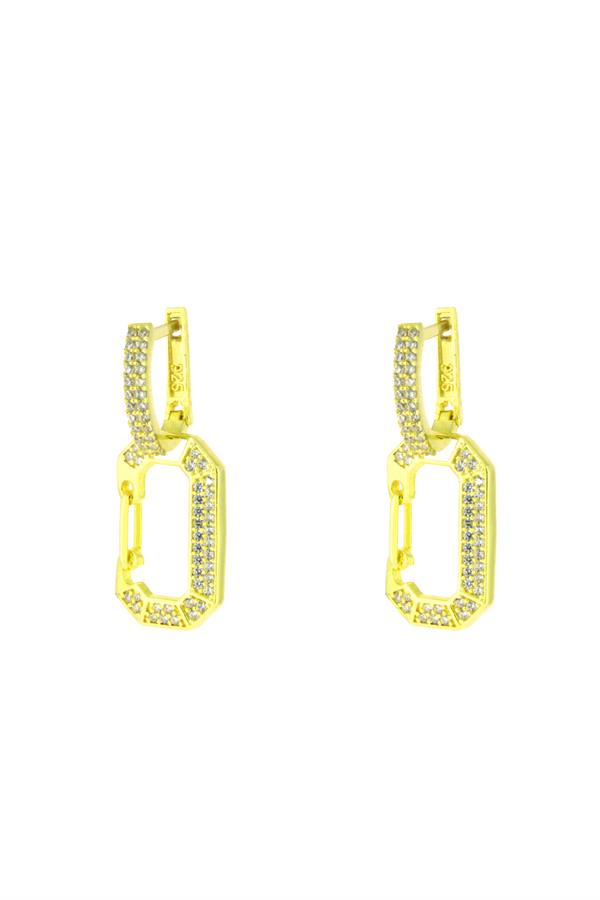 Letter Art Earring