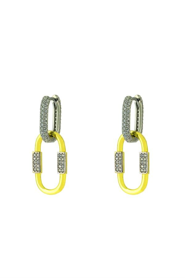 Locked Thought Earring