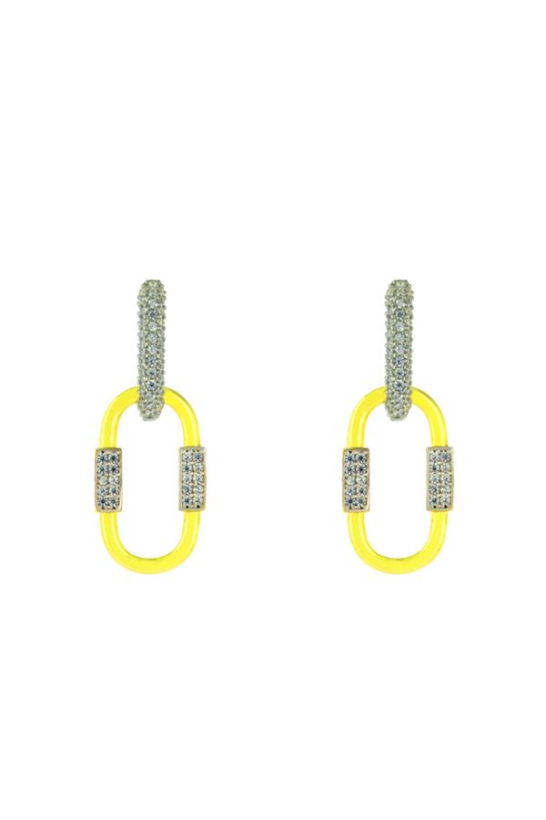 Locked Thought Earring