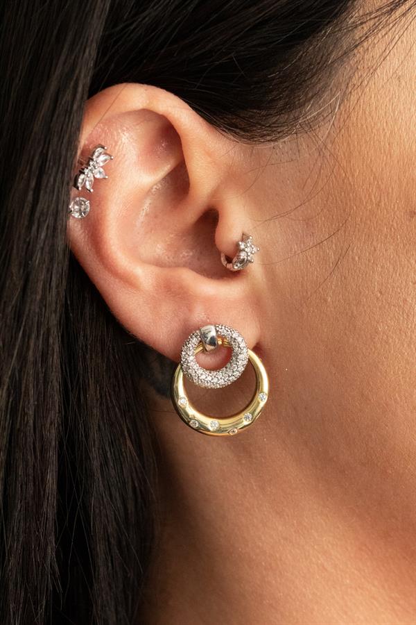 Crescent Love Earring
