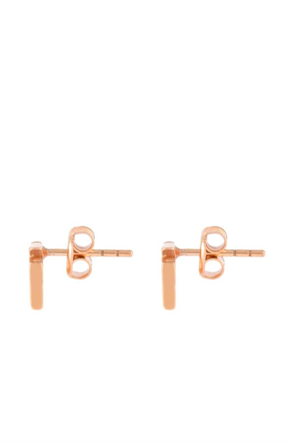 925 Ayar Gümüş Geometrik Tasarım Küpe 