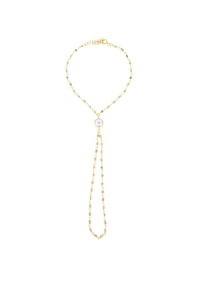 925 Ayar Gümüş İnci Detaylı Şahmeran