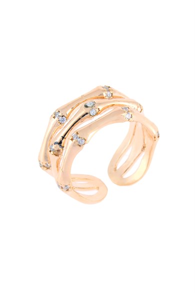 925 Ayar Gümüş Kemik Tasarım Yüzük