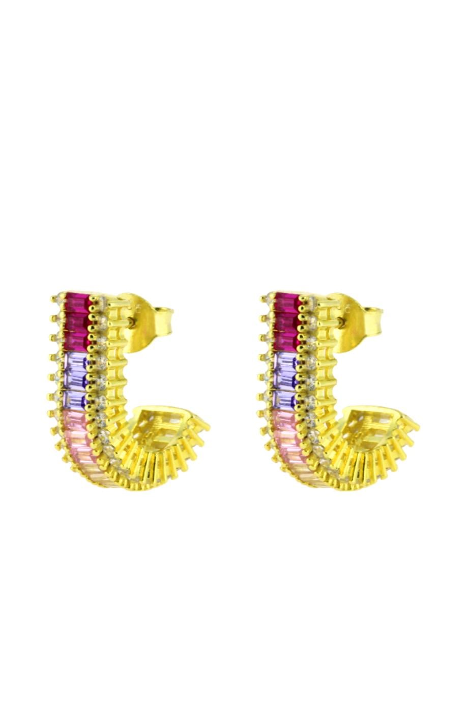حلق الاذنColor Tones Earring
