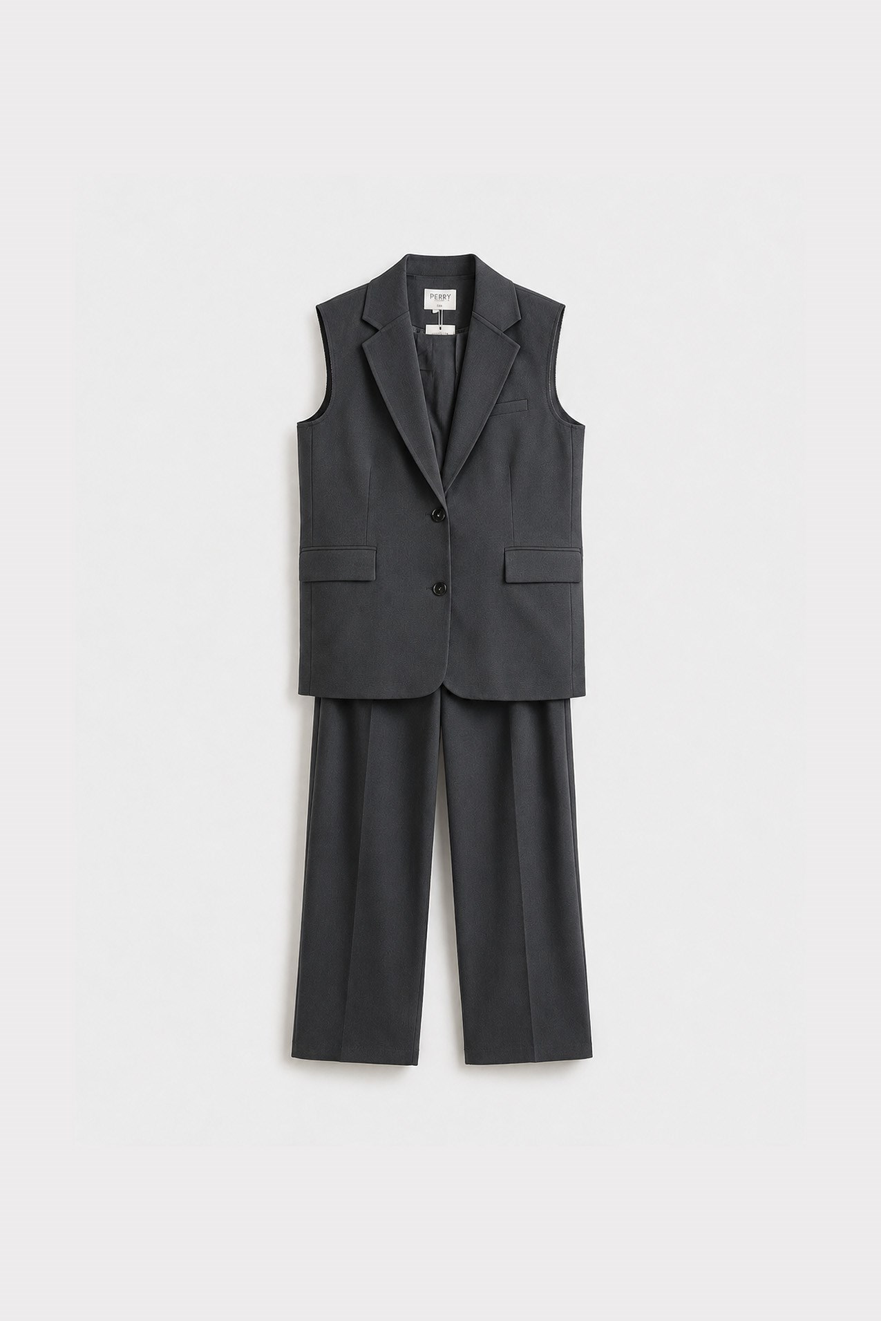 9417 YELEK PANTOLON TAKIM ANTRASİT