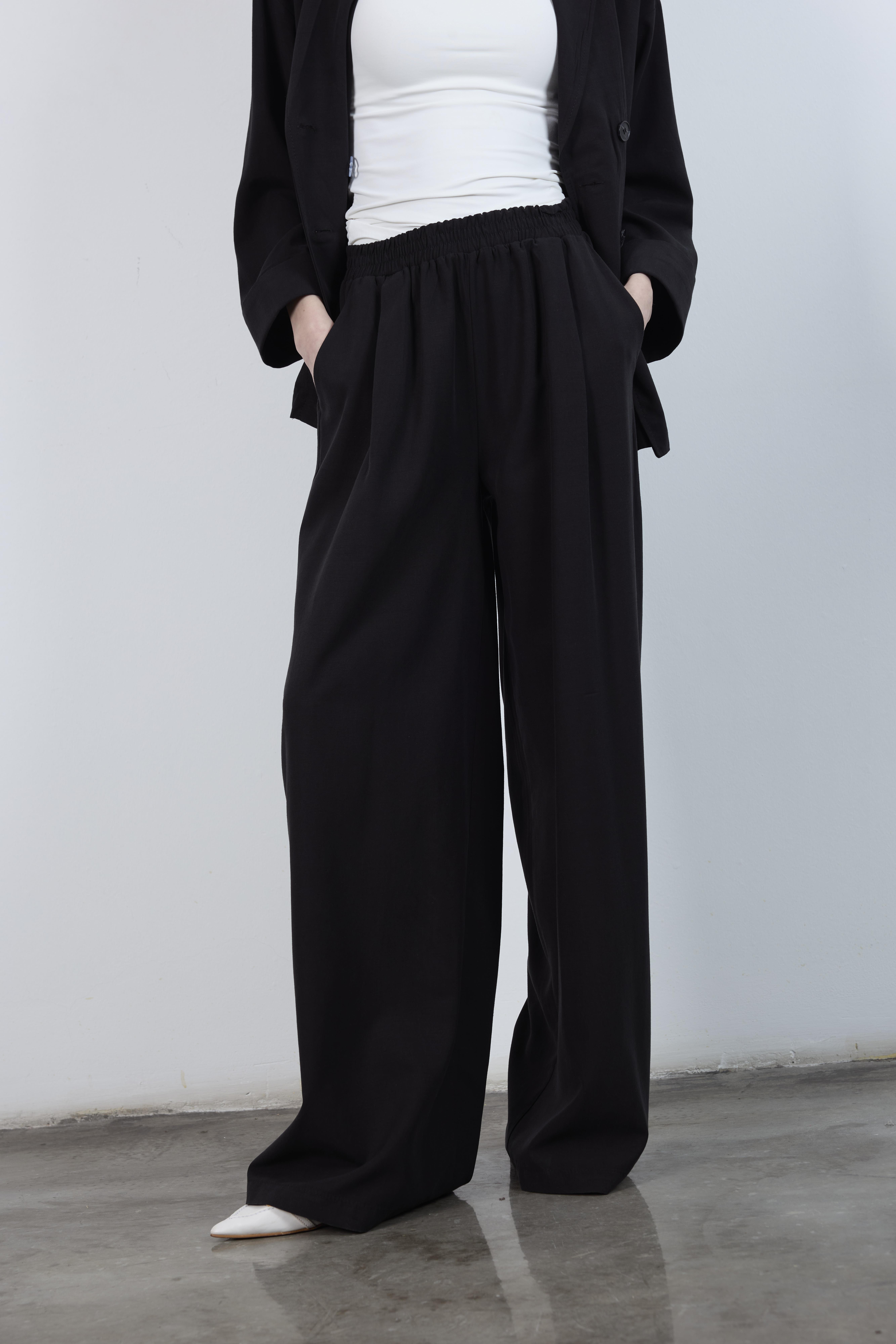 9545 CEKET PANTOLON TAKIM SİYAH