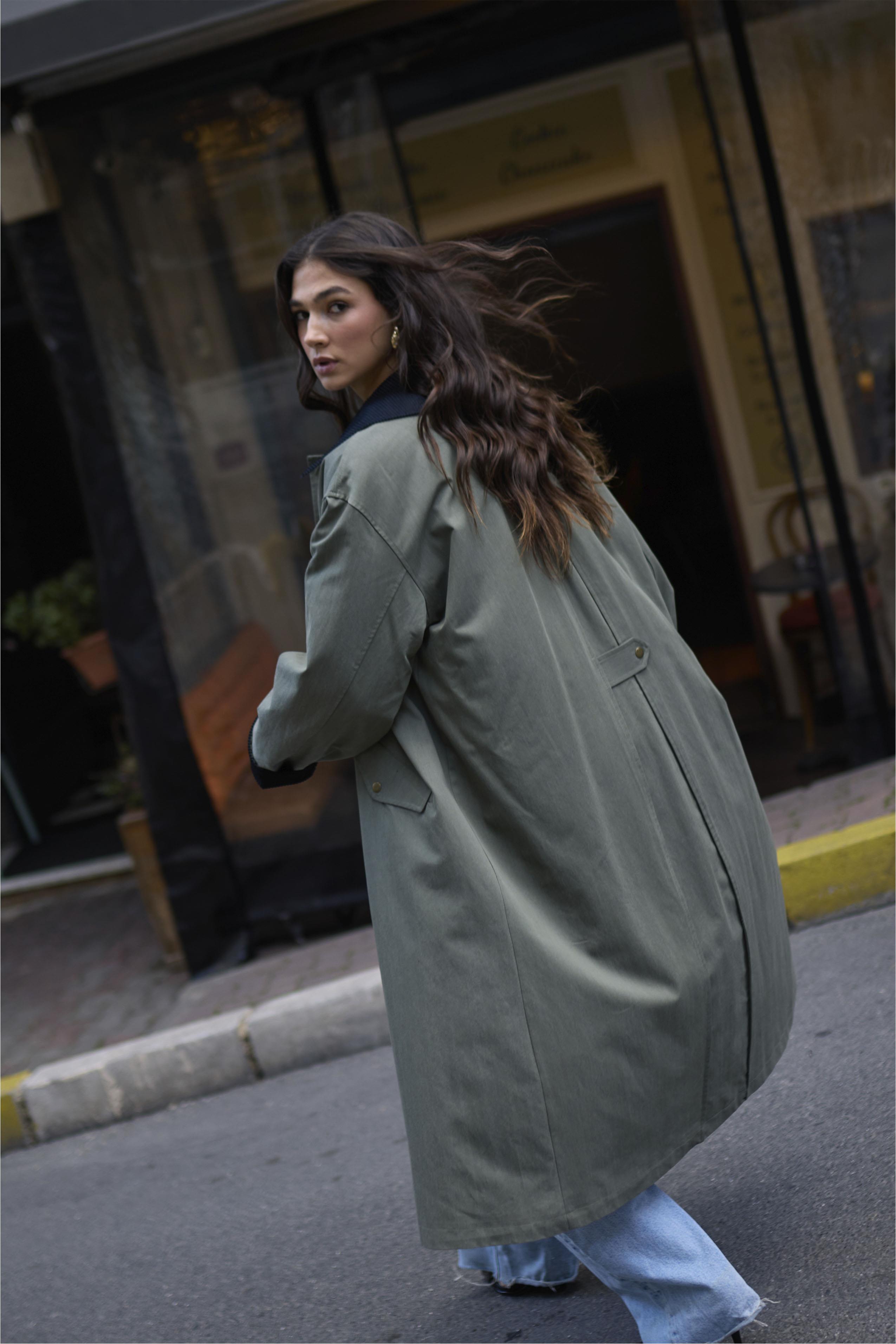 9625 TRENÇ HAKİ