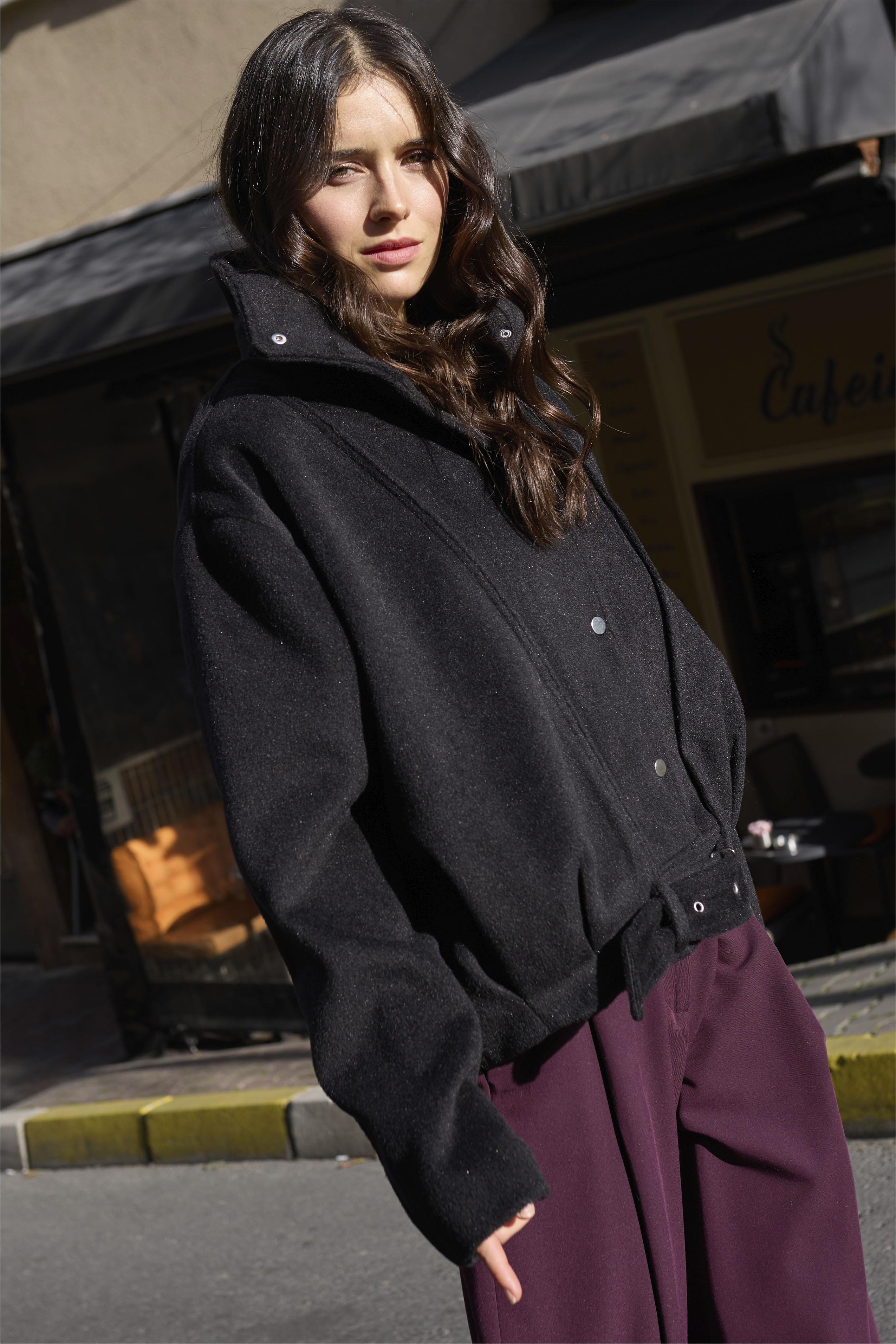 9657 KAŞE KABAN SİYAH