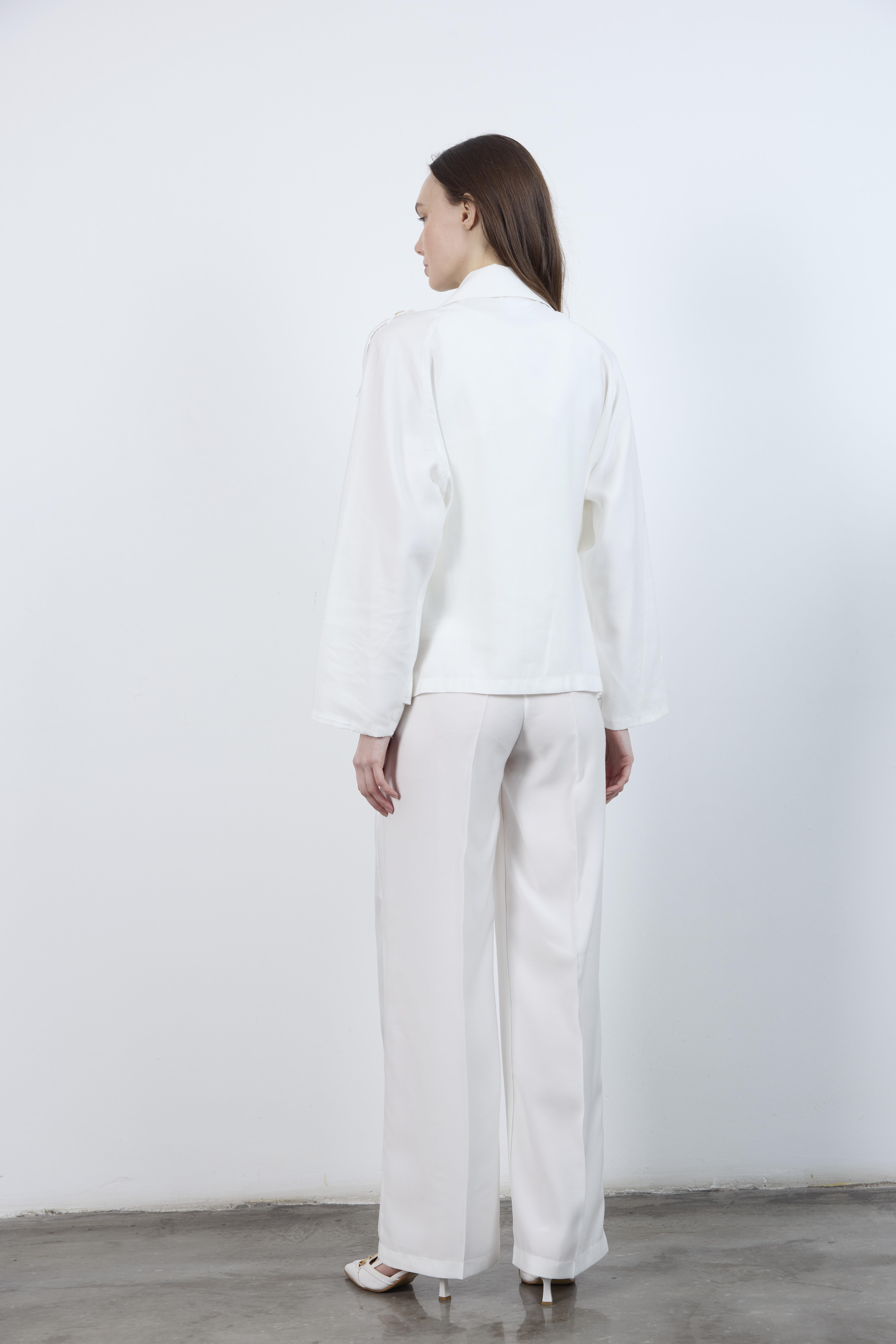 51020 TENCEL PANTOLON EKRU