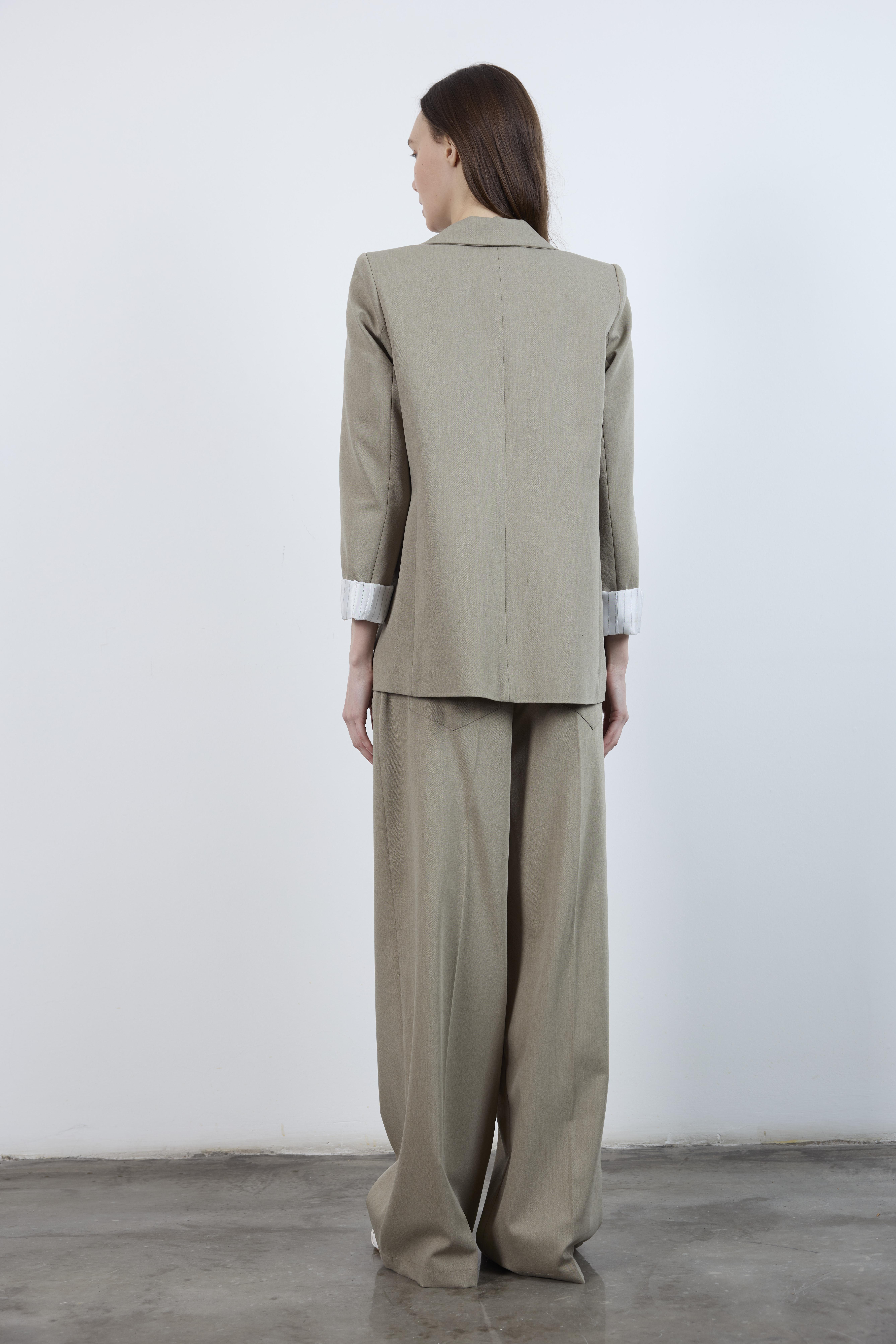50949 POLİVİSKON PANTOLON HAKİ