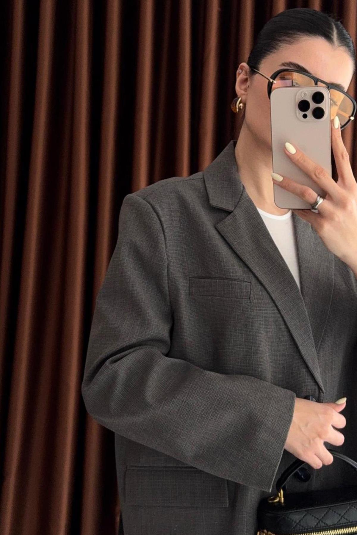 9513 EKOSE CEKET (9459) FÜME